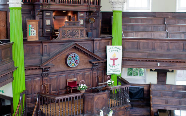 Photo of Octagon Chapel Organ