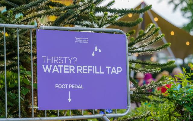 Water tap in Festival Gardens